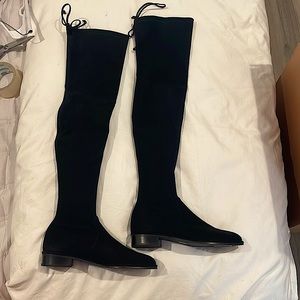 Stuart Weizmann Lowland over the knee boots.